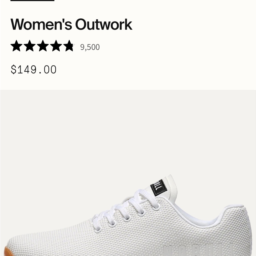 Nobull Women's White Outwork Shoes